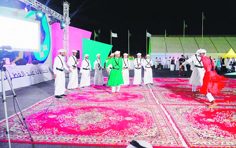 تواصل فعاليات «عيدكم شمالي» بعرعر