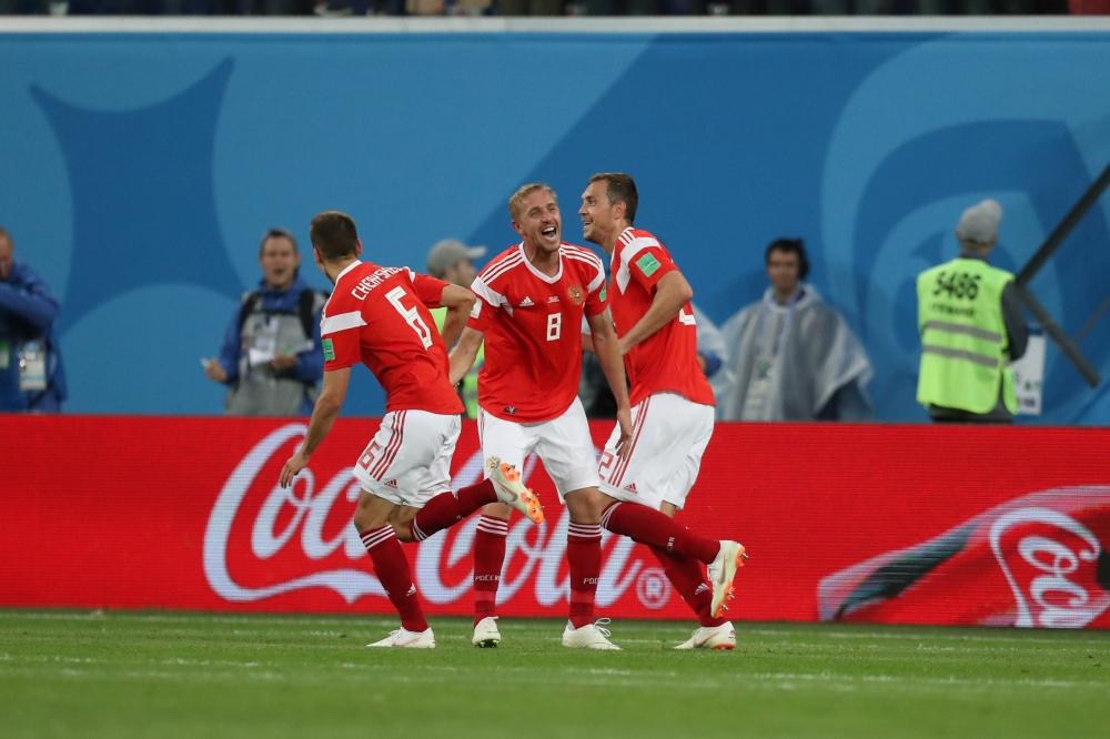 المنتخب المصري يخسر من نظيره الروسي بالثلاثة