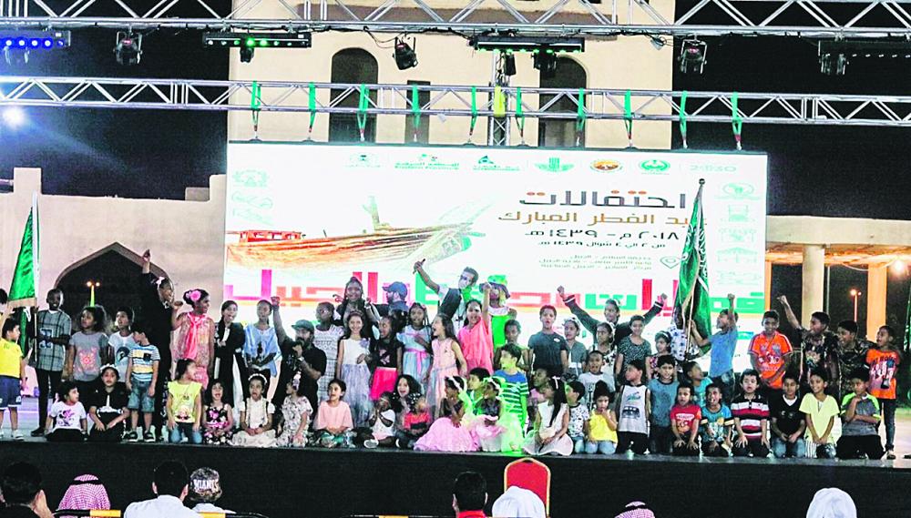 عروض شيقة.. مسك ختام عيد الفطر في الجبيل