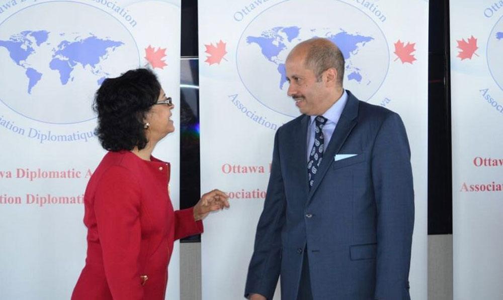 للمرة الثالثة على التوالي .. المملكة رئيساً لجمعية الدبلوماسيين في أوتاوا 