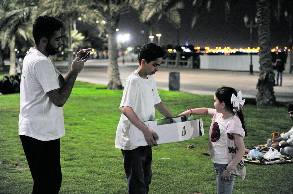ملتقى العائلات ولقاء فرح الأطفالكورنيش الدمام..