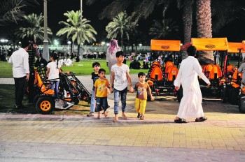 ملتقى العائلات ولقاء فرح الأطفالكورنيش الدمام..