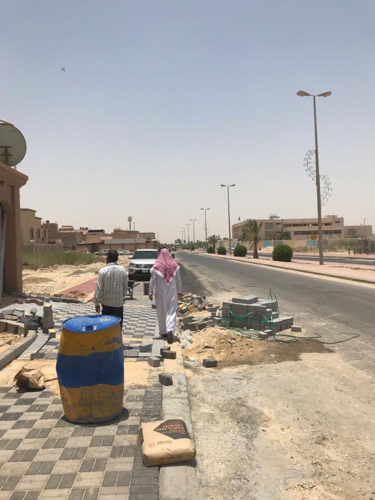 صفوى .. انتهاء أعمال تطوير مواقف السيارات 
