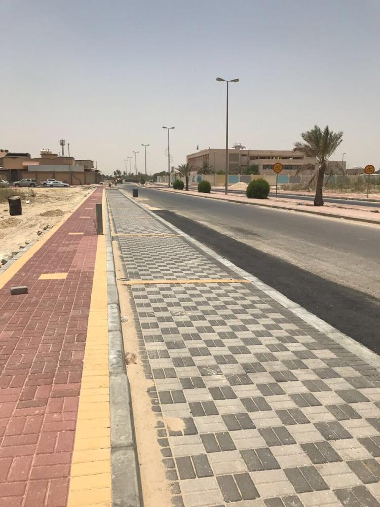 صفوى .. انتهاء أعمال تطوير مواقف السيارات 
