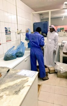بلدية محايل تصادر 30 كيلو مواد غذائية فاسدة