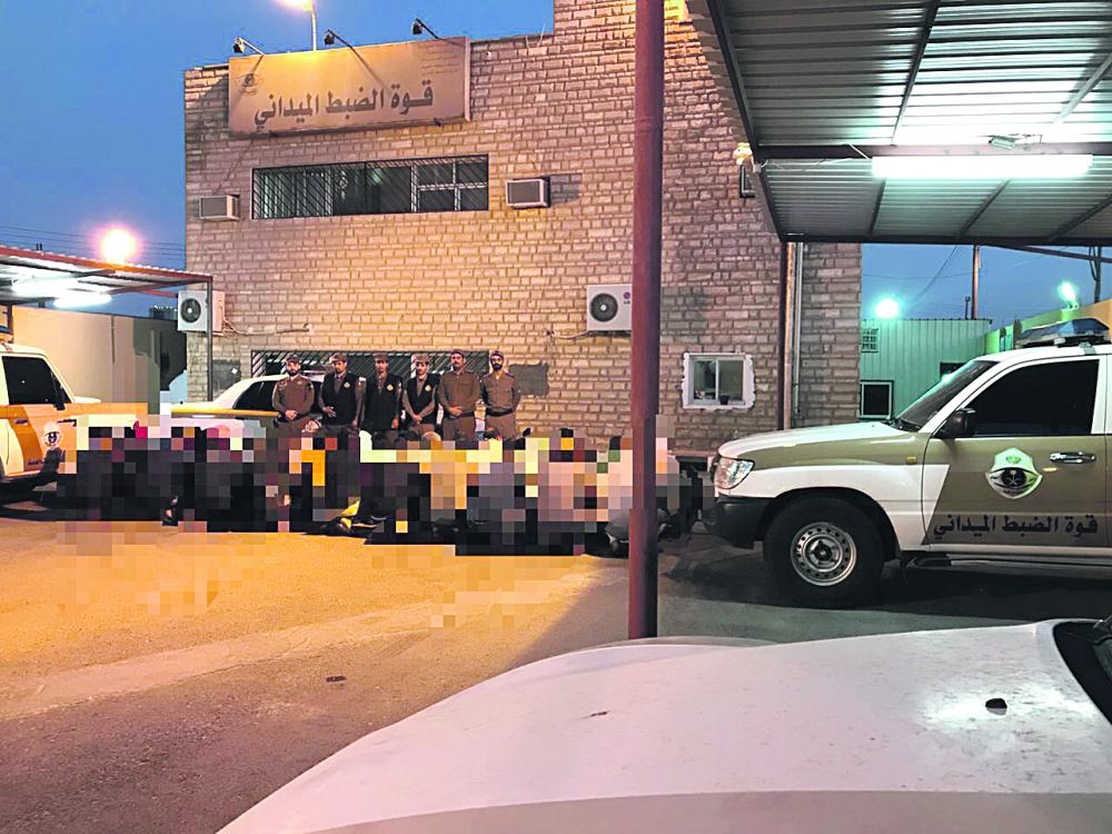 ضبط مخالفين بسكاكا والقريات وطبرجل