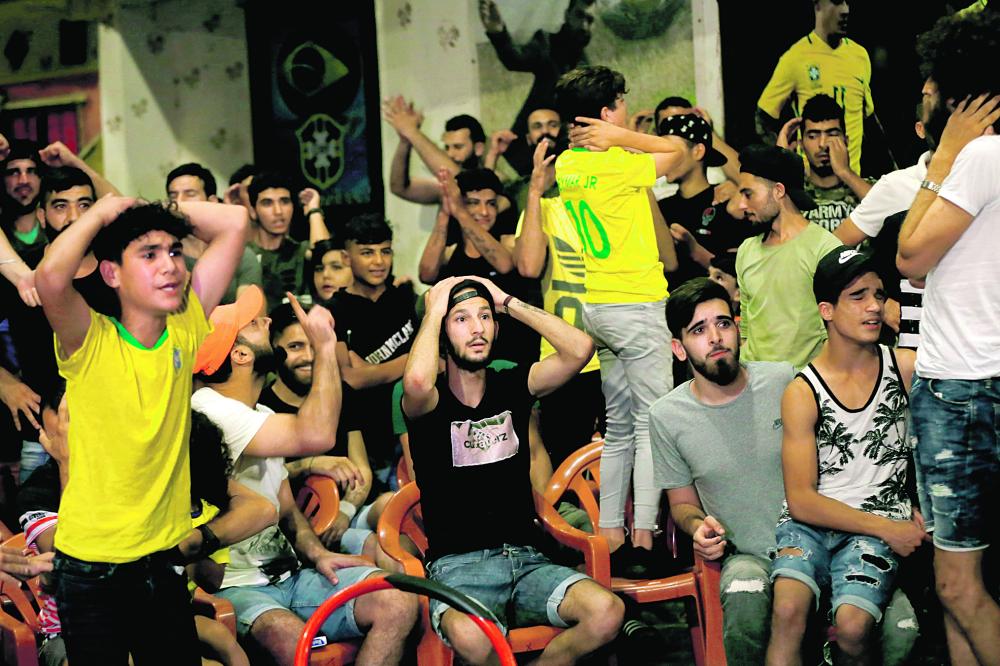 الجماهير البرازيلية محبطة للغاية