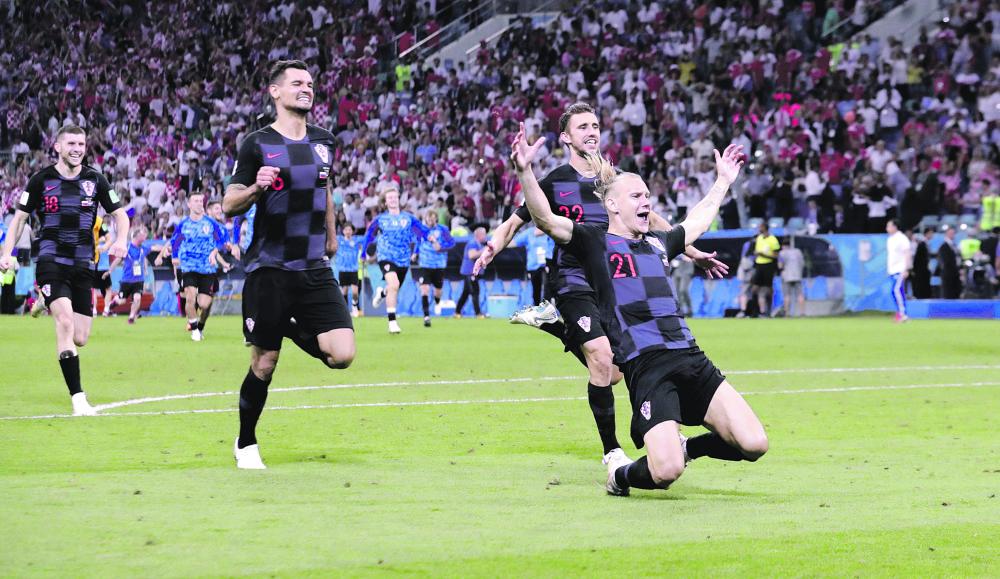 كرواتيا تنهي مغامرة روسيا وتصعد للمربع الذهبي