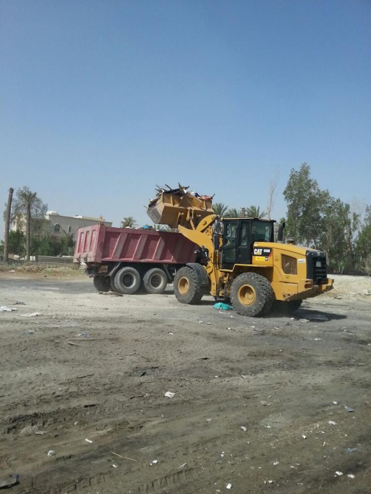 القطيف.. رفع 690 م3 مخلفات بالقديح والحملة مستمرة