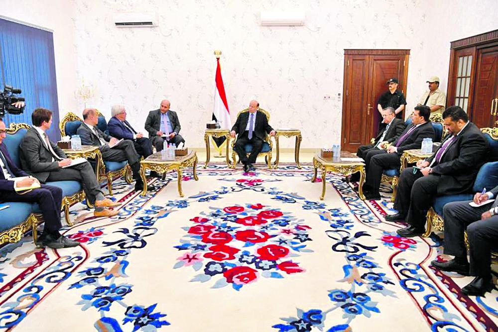 الرئيس اليمني: الحوثيون مراوغون لا يرغبون في السلام