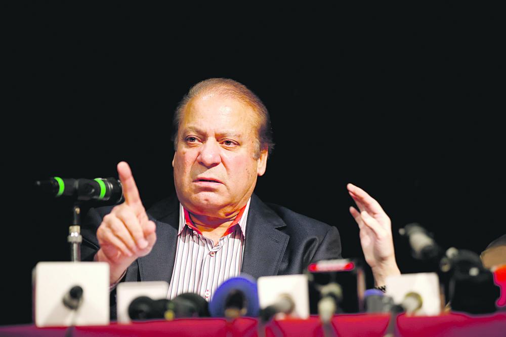 نواز شريف يصل إلى باكستان