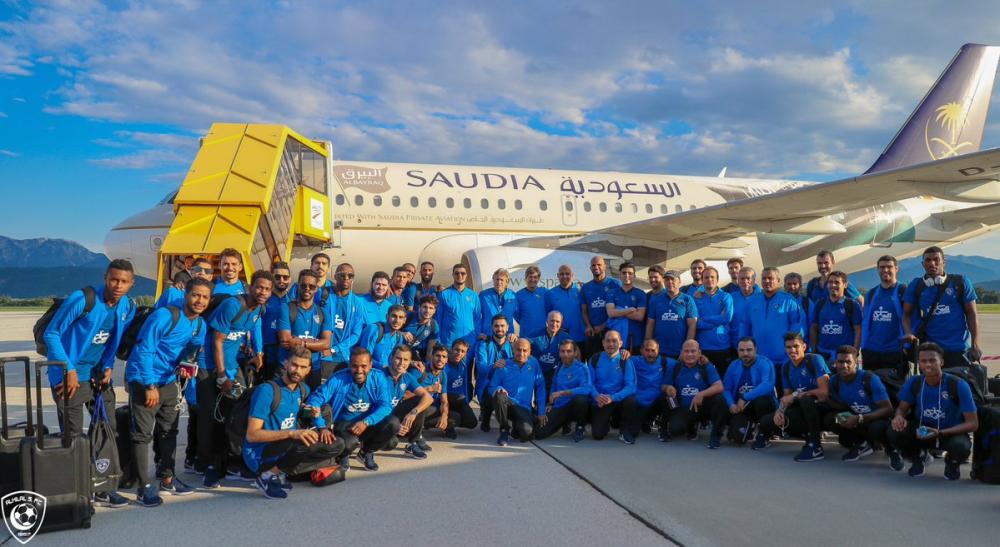 الهلال يصل النمسا لإقامة معسكر تحضيري