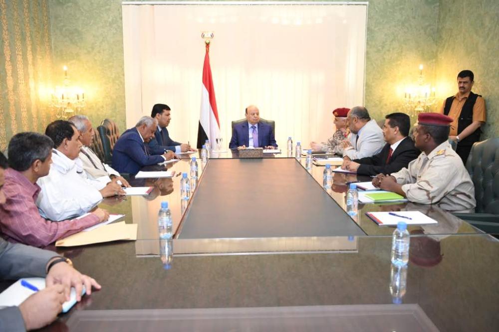 «هادي»: قوى الإرهاب تمثل ‏الوجه الآخر لأذرع إيران في المنطقة