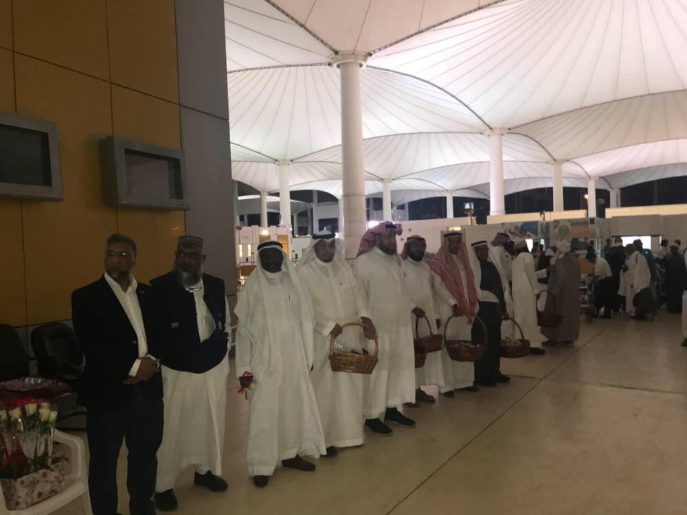 وصول أول فوج لحجاج جنوب أفريقيا إلى مطار المؤسس