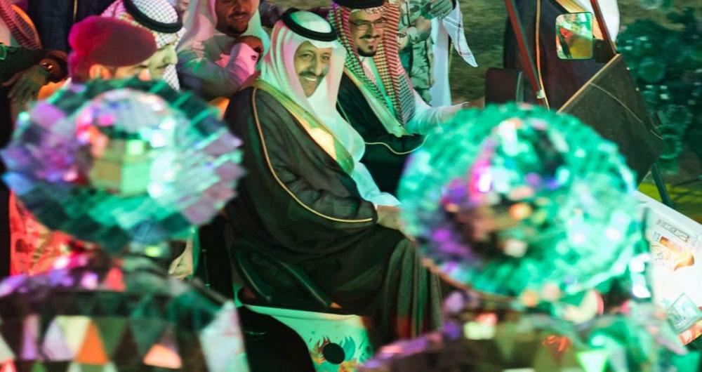 أمير الباحة يتفقد قرية ترف رغدان السياحية