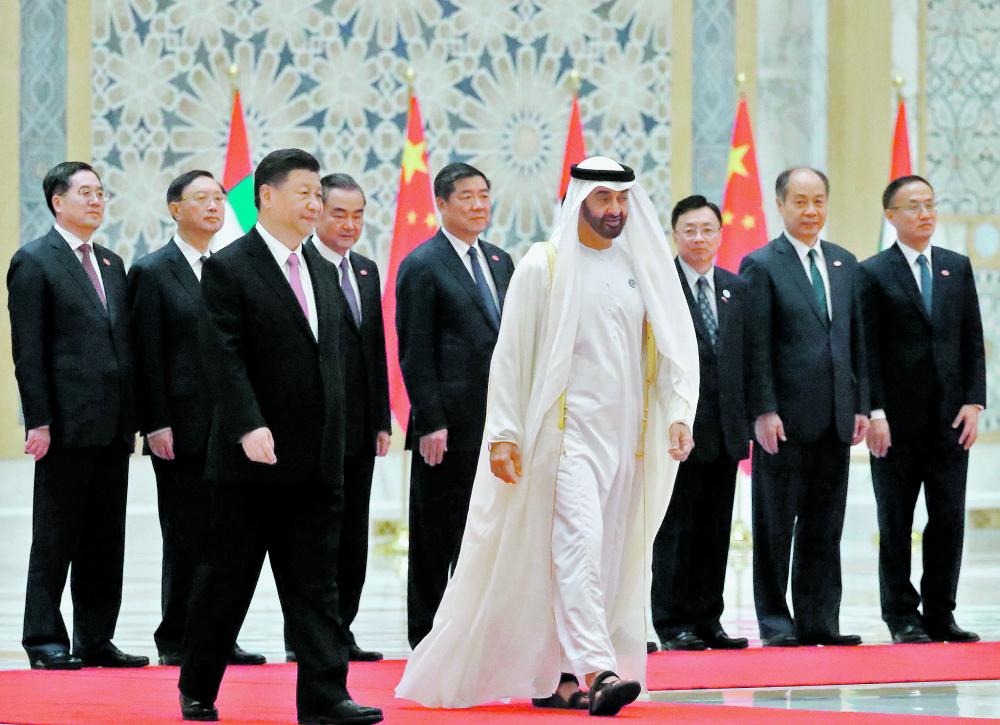 توقيع 13 اتفاقية بين الإمارات والصين