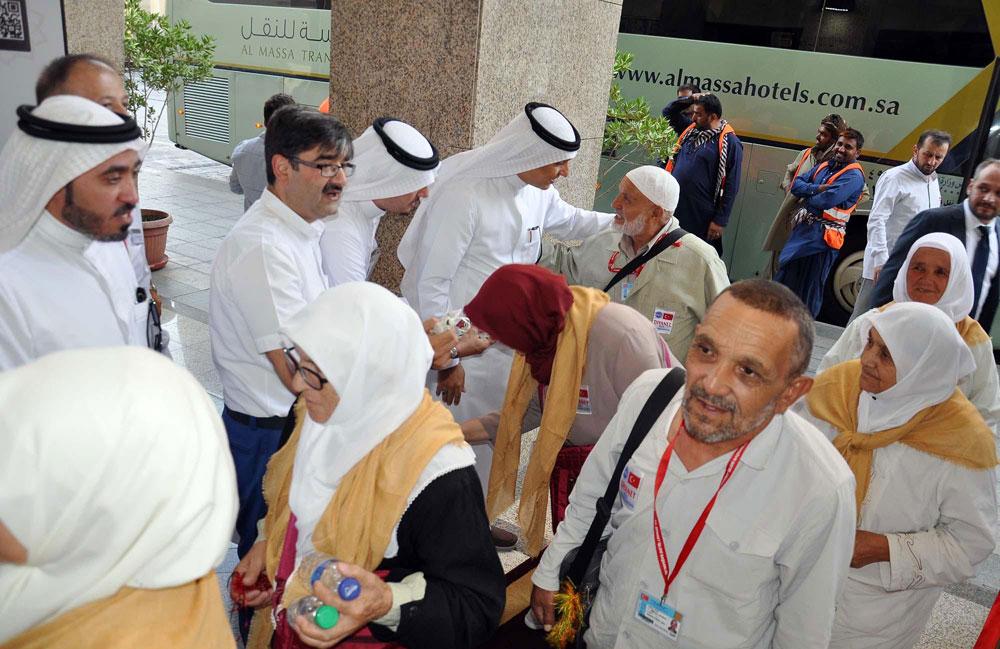 وصول أول فوج من حجاج تركيا للمدينة المنورة
