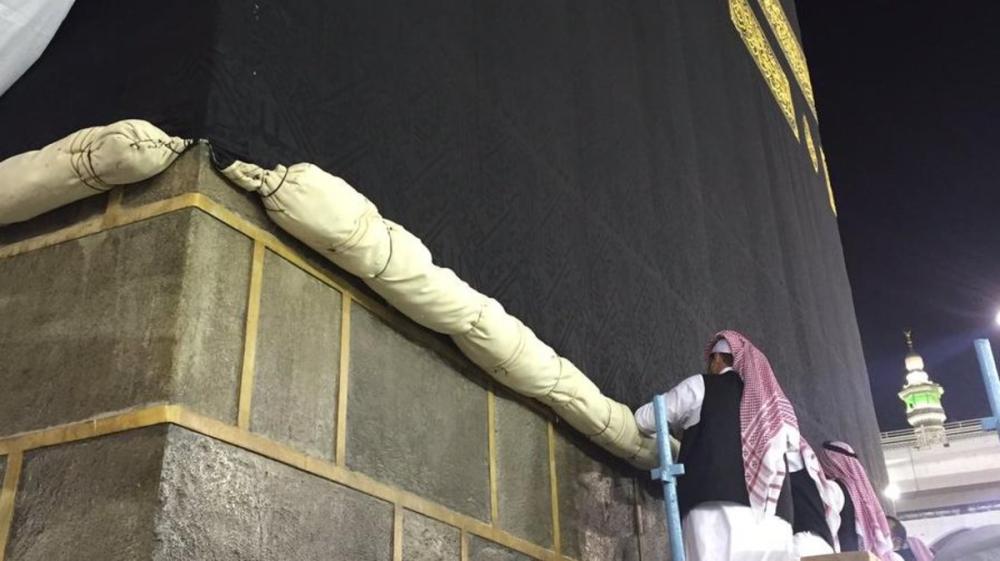 رفع ثوب الكعبة المشرفة الأحد القادم 