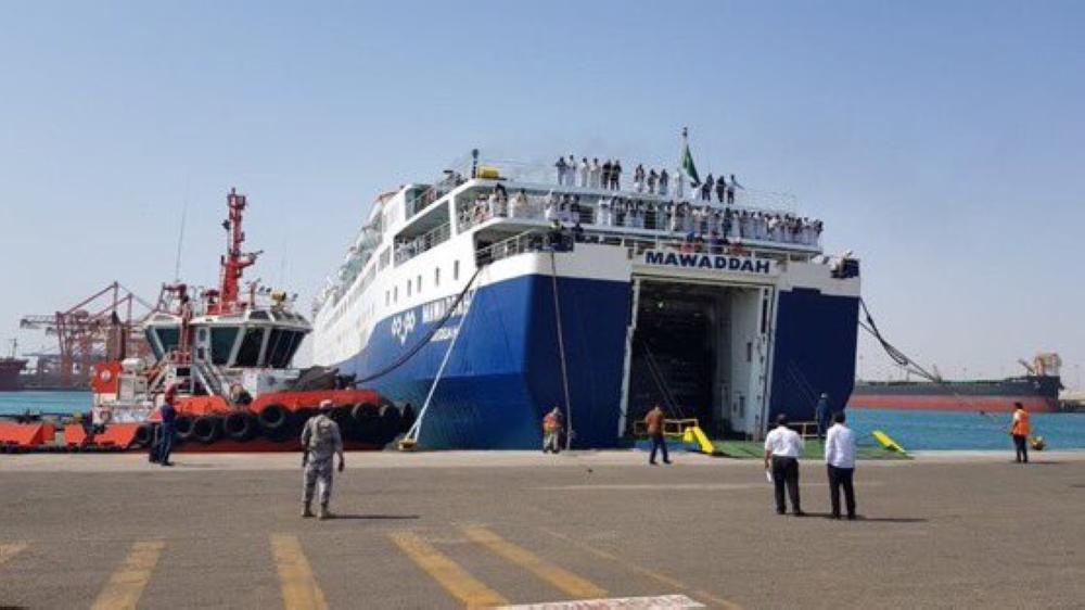بالصور .. ميناء جدة يستقبل أولى رحلات ضيوف الرحمن 