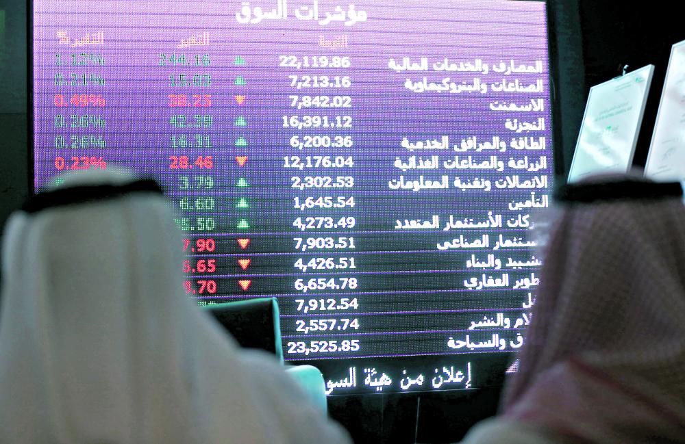 17 % ارتفاعًا في مؤشر «تاسي» خلال 3 أشهر