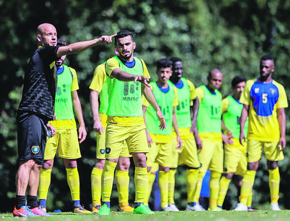 التعاون يتعادل مع الكويت الكويتي وديا