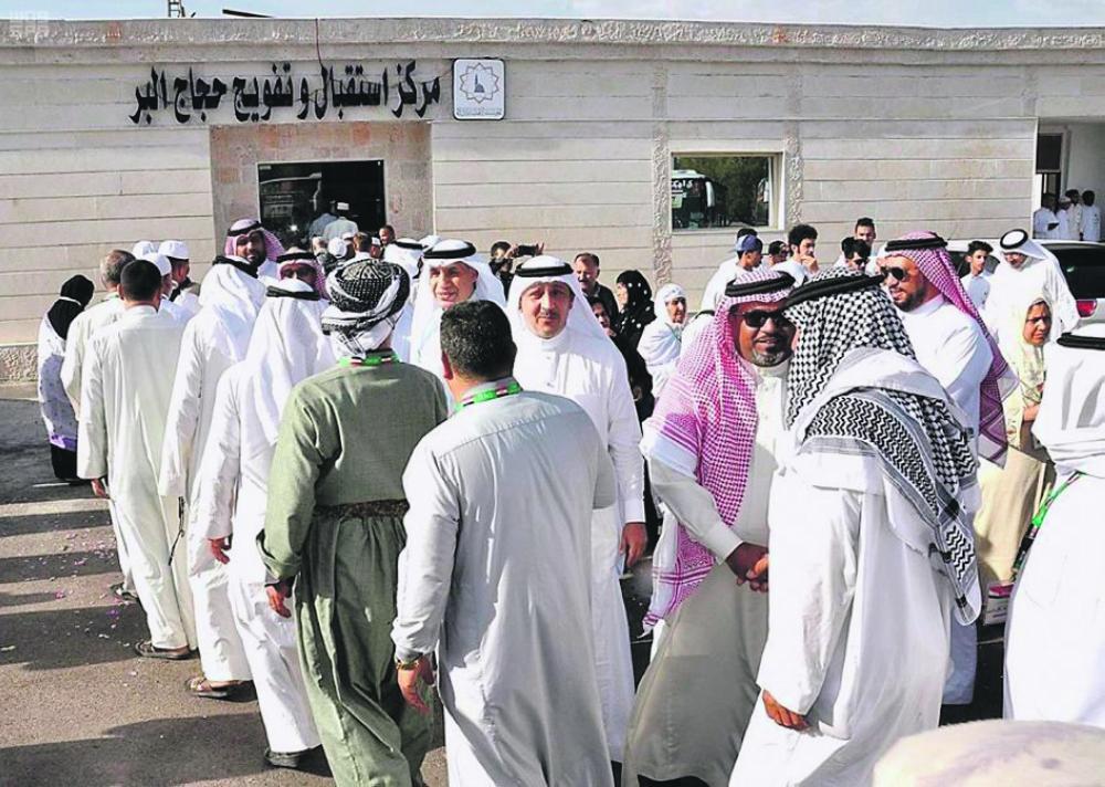 400 عراقي يصلون إلى محطة حجاج البر بالمدينة