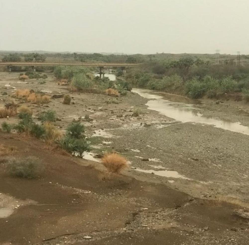 أمطار غزيرة على جازان