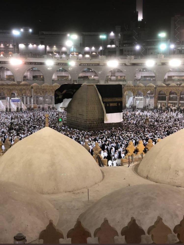 كسوة الكعبة بحالة جيدة ولم تتعرض لسوء