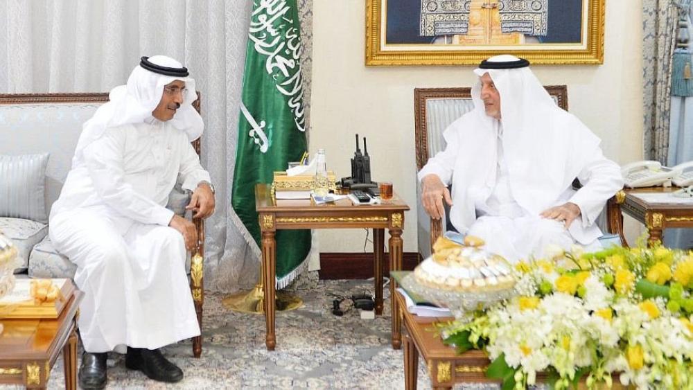أمير مكة يستقبل وزير النقل 