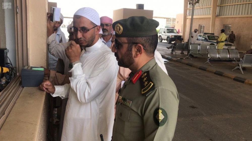 منفذ الوديعة يواصل استقبال الحجاج اليمنيين المغادرين 