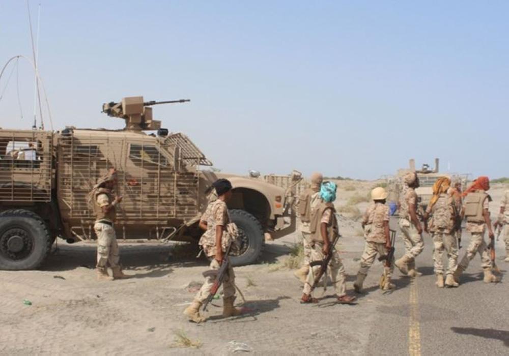 الجيش اليمني يستعيد سلاسل جبلية في تعز