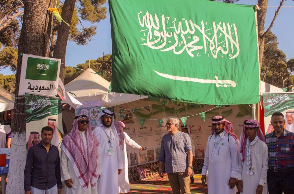 المملكة تشارك بالمخيم الكشفي العربي في الجزائر