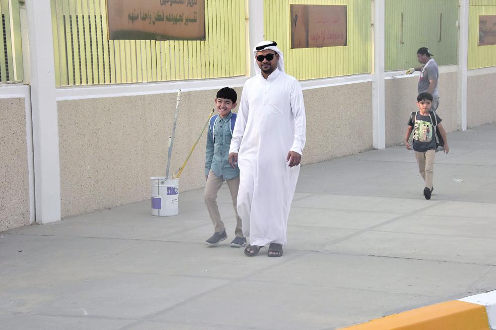 مشاهد أول يوم دراسي