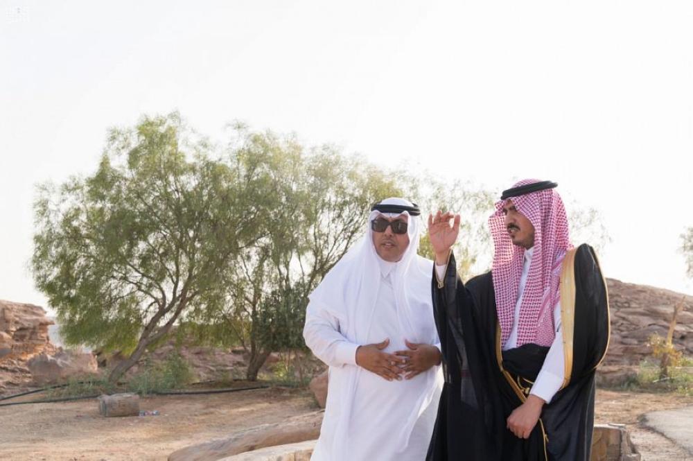 أمير الجوف يوجه بإعادة تأهيل منتزه القرعاء