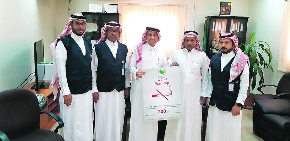 رصد مخالفات التدخين داخل منشآت صحة الأحساء