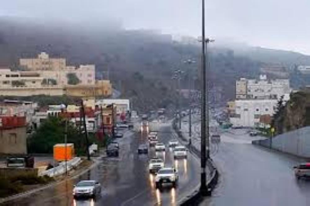 تنبيه متقدم بهطول أمطار على الباحة 