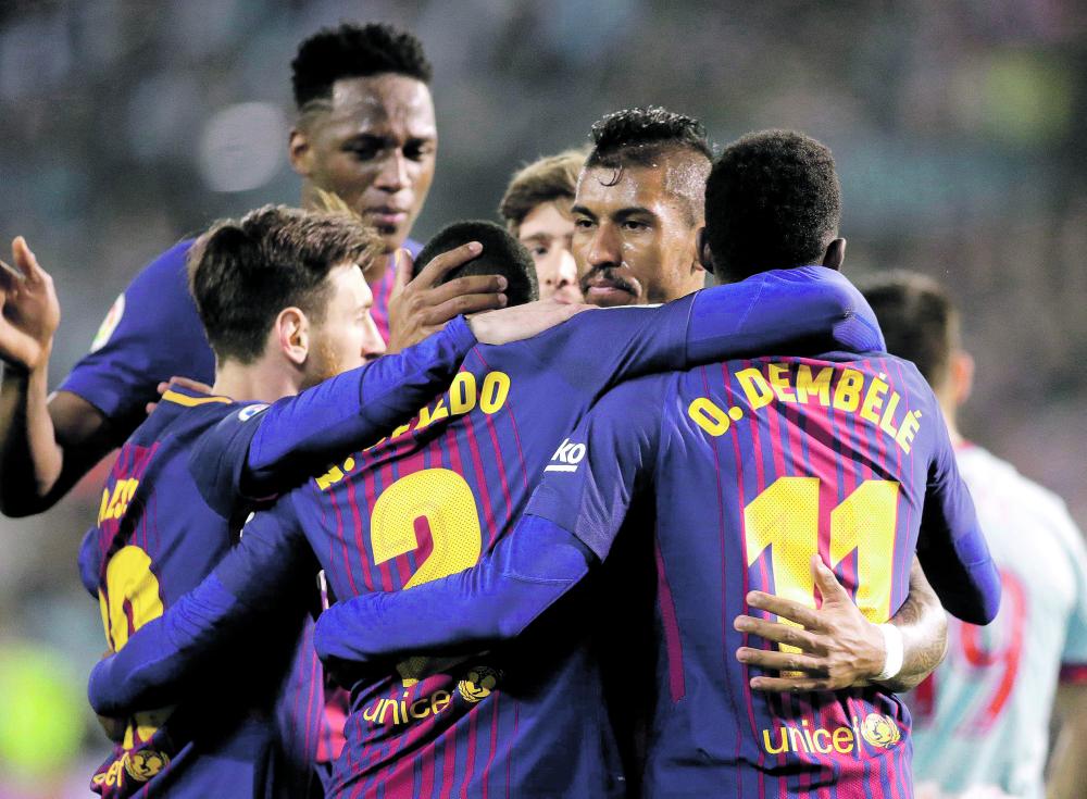 برشلونة يوافق على مواجهة جيرونا في ميامي