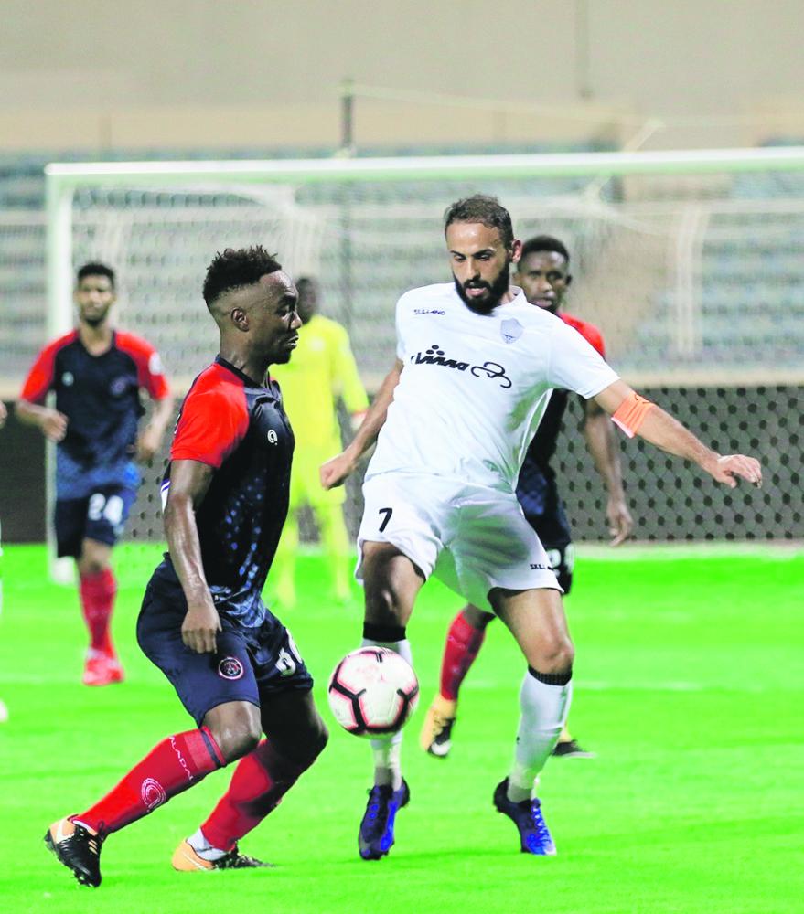 المضحي: العدالة تفوق على الطائي بالعمل الجاد