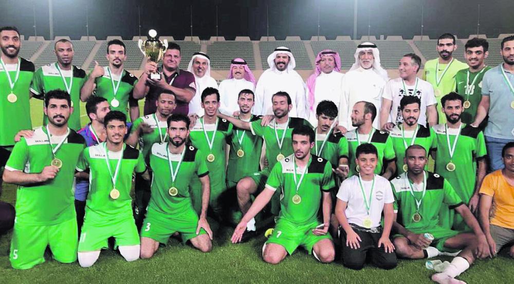 النعيرية يتوج بكأس الملك لفرق الشرقية