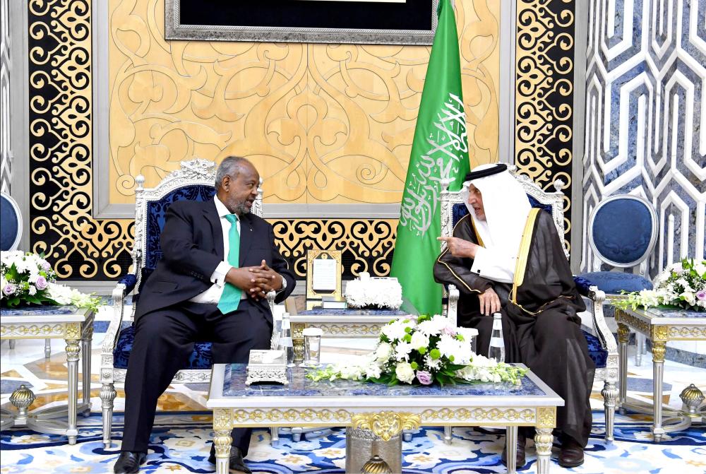 رئيس جيبوتي يصل جدة