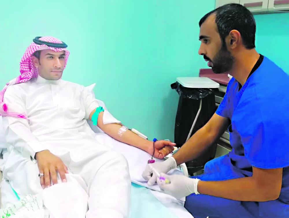 131 متبرعًا بالدم في ختام حملة البطحاء