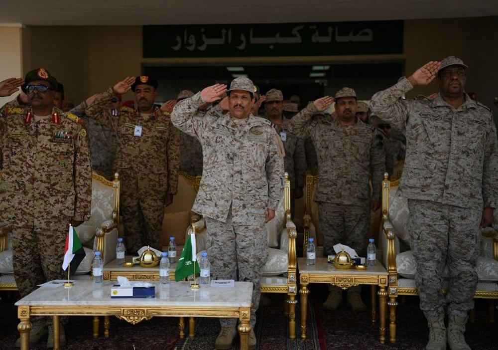ختام التمرين العسكري المشترك 