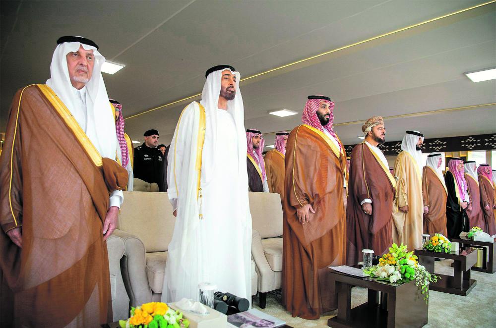 ولي العهد يرعى الحفل الختامي لمهرجان الهجن