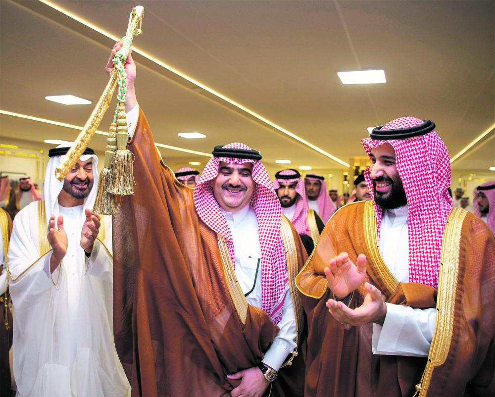 ولي العهد يرعى الحفل الختامي لمهرجان الهجن