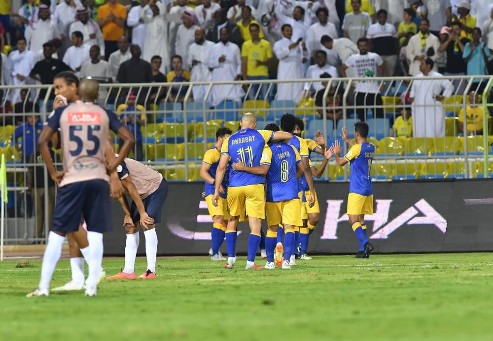 حمدالله يقود النصر للفوز على التعاون