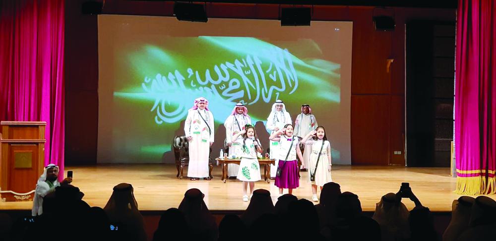 أوبريت وطني في احتفالات أدبي وفنون جدة