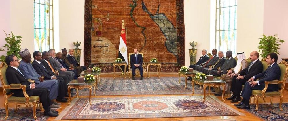 الرئيس المصري : لابد من عدم استغلال قضايا المياه سياسيا