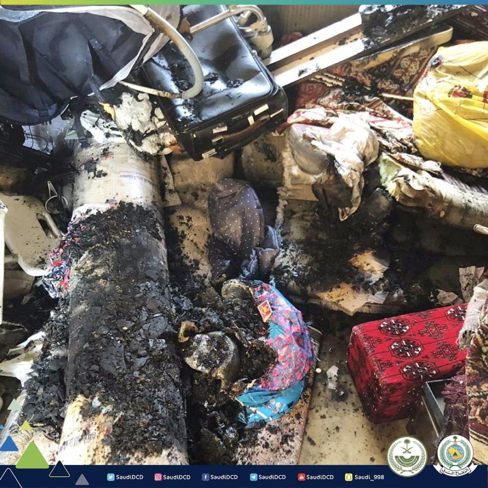 «مدني بقيق» يخمد حريقا في أحد المنازل ولا إصابات