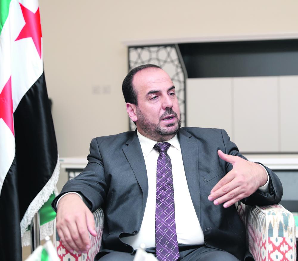 رئيس هيئة التفاوض السورية