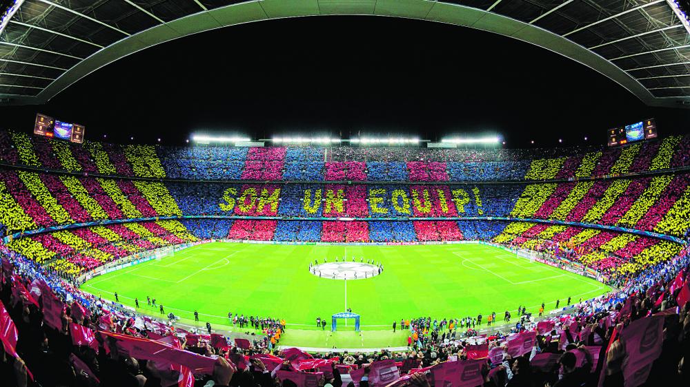 برشلونة يطور ملعب «كامب نو»